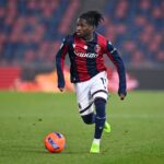 Jonathan Rowe in azione durante Bologna-Parma