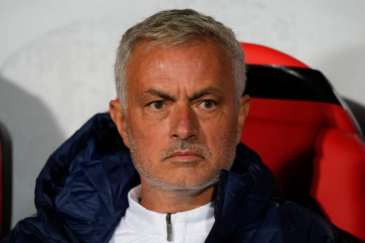 Mourinho in panchina