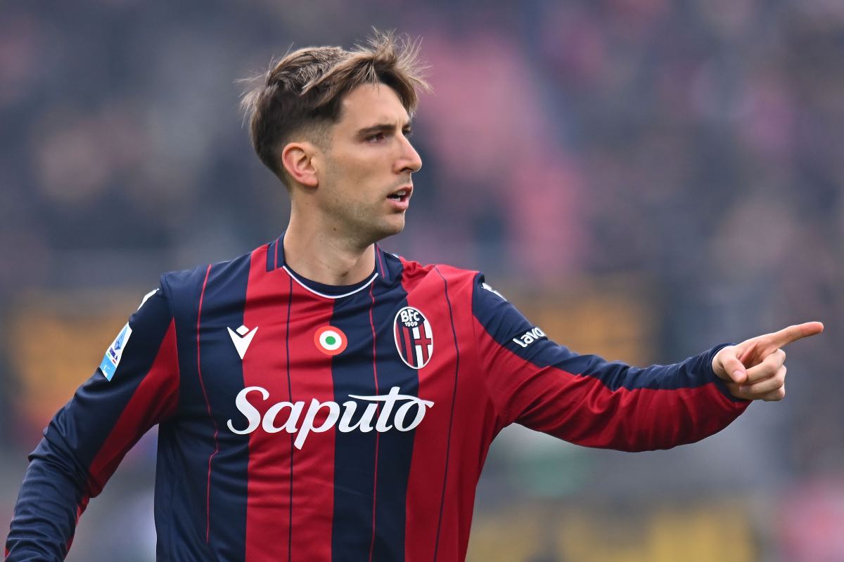 Juan Miranda durante Bologna-Parma