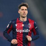 Juan Miranda durante Bologna-Lazio