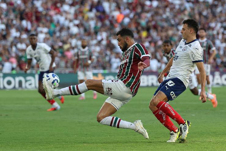 Juan Pablo Freytes in azione con il Fluminense