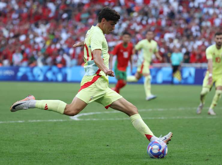 Juanlu con la maglia della Spagna