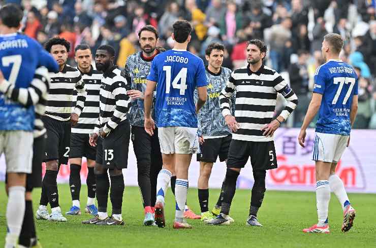 La squadra della Juventus