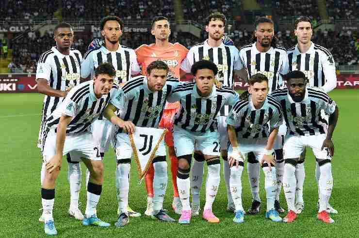 La squadra della Juventus
