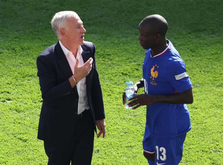 Kante con Deschamps