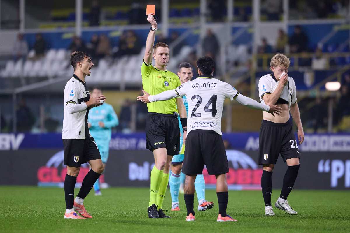 Kevin Bonacina durante Parma-Bologna
