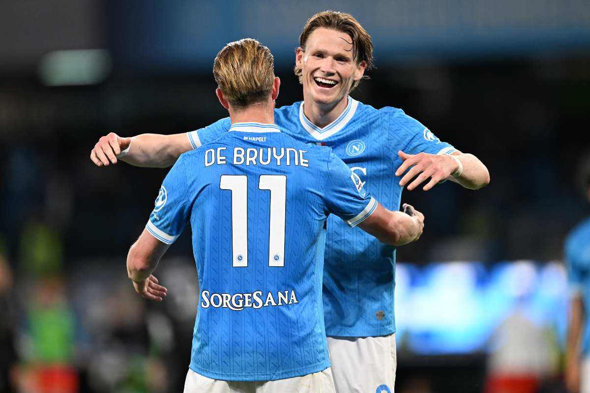 Napoli-Bologna: De Bruyne verso il forfait, le ultime