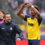 Kevin Rodríguez esulta dopo la vittoria