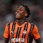 Kevin Santos con la maglia dello Shakhtar