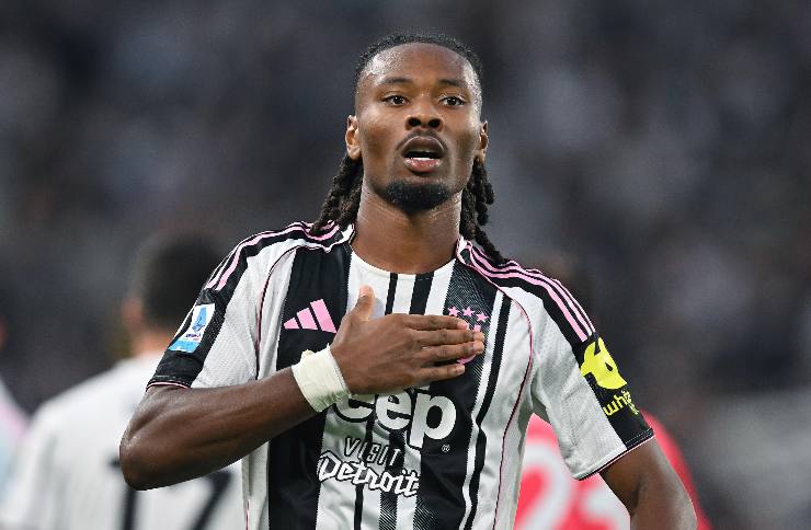 Khephren Thuram esulta dopo un gol