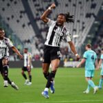 Khéphren Thuram esulta dopo il gol