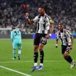 Khéphren Thuram esulta dopo il gol