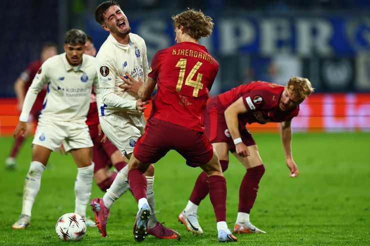 Kjaergaard in azione