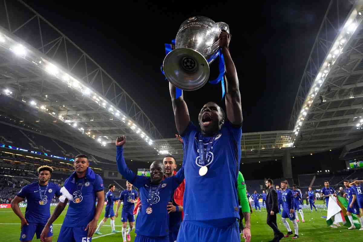 Kurt Zouma esulta