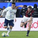 Lautaro lotta con Heggem nella sfida di supercoppa
