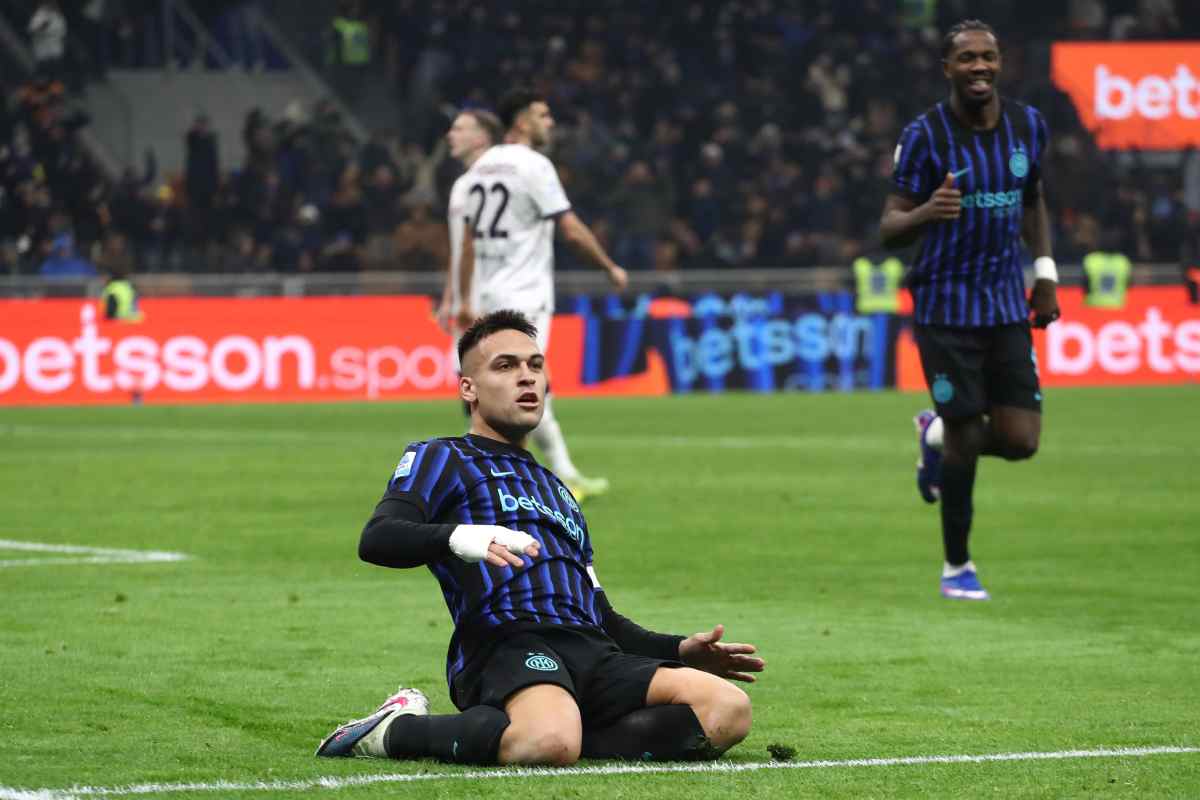 Martinez durante Inter Bologna