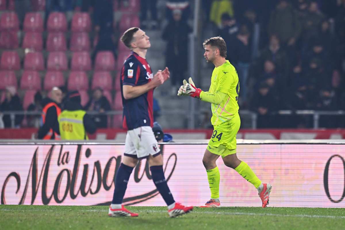 Bologna-Lazio 2-5 dcr: rossoblù fuori dalla Coppa Italia. Decisivi gli errori di Orsolini e Ferguson