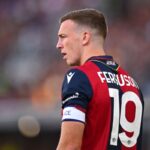 Lewis Ferguson con la maglia del Bologna