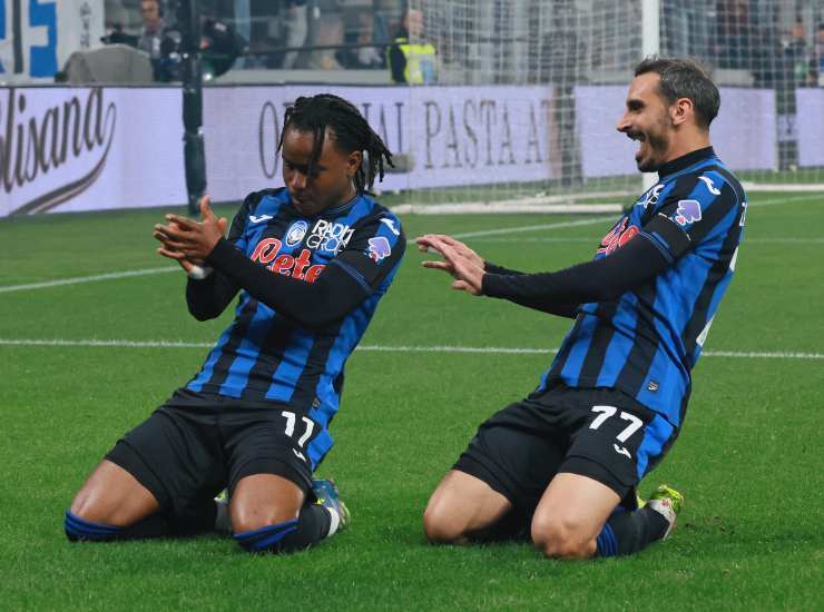 Lookman insieme a Zappacosta
