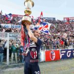 Lorenzo De Silvestri solleva la Coppa Italia