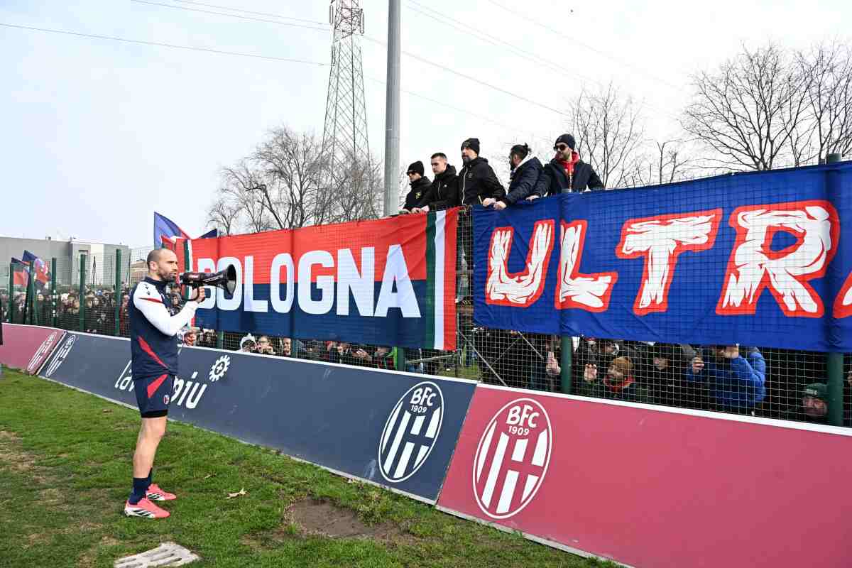 Bologna, prosegue la preparazione davanti ai propri tifosi. De Silvestri: “Restiamo uniti e positivi”