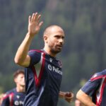 De Silvestri in allenamento