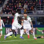 Pellegrini esulta dopo il gol