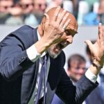 Luciano Spalletti urla