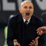 Luciano Spalletti urla