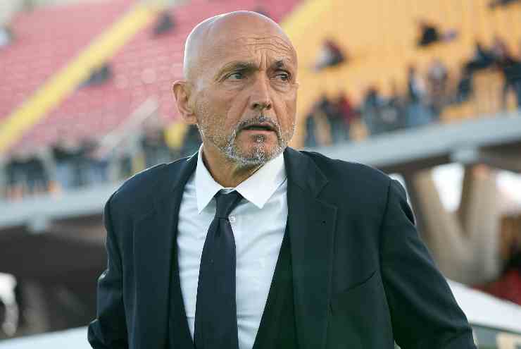 Luciano Spalletti in primo piano