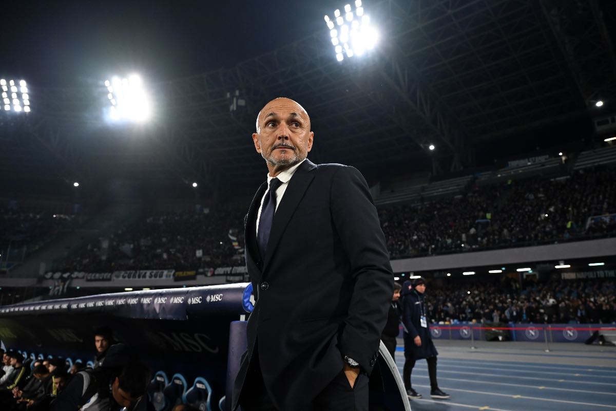 Luciano Spalletti durante Napoli-Juventus