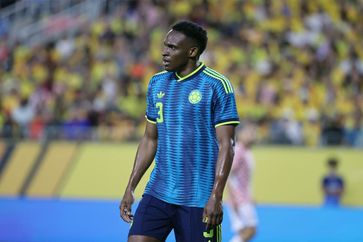 Jhon Lucumí durante l’amichevole tra Colombia e Croazia