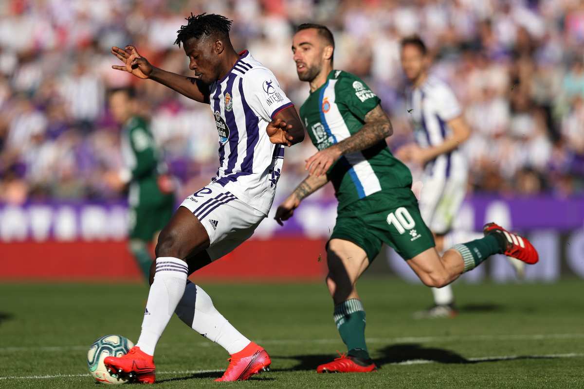 Mohamed Salisu con la maglia dell'Espanyol