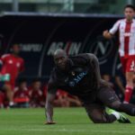 Il momento dell'infortunio di Lukaku
