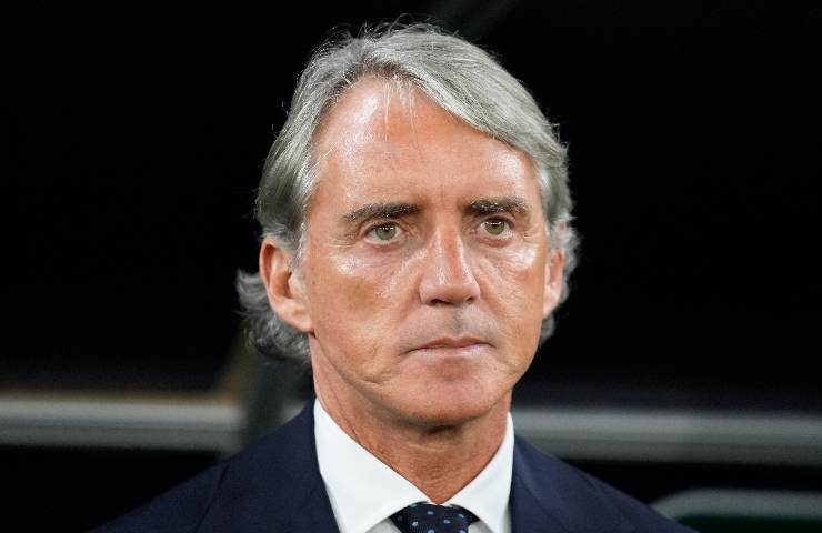 Mancini in primo piano