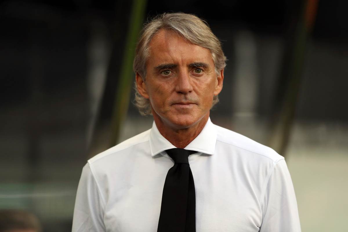 Mancini in primo piano