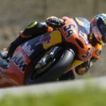 Manuel Poggiali in sella alla KTM