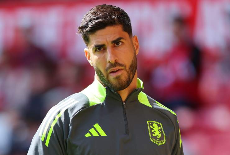 Asensio ai tempi dell'Aston Villa