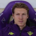 Marco Brescianini sulla panchina della Fiorentina