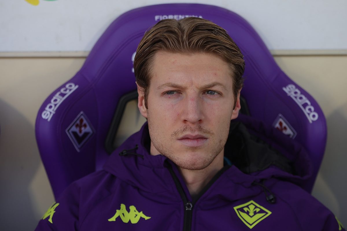 Marco Brescianini sulla panchina della Fiorentina