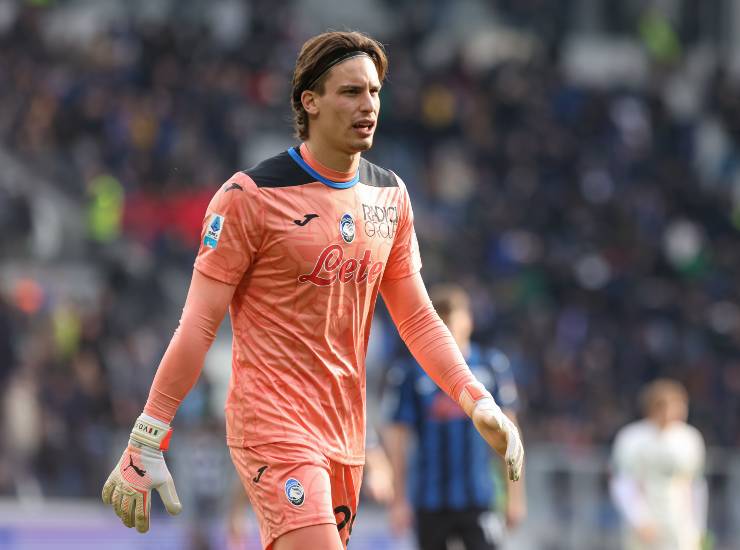 Carnesecchi in primo piano