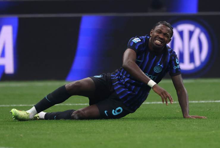 Marcus Thuram a terra