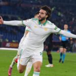 Hermoso esulta dopo un gol