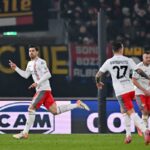 Payero esulta dopo il gol