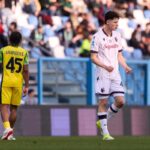 Vitík in azione contro il Sassuolo