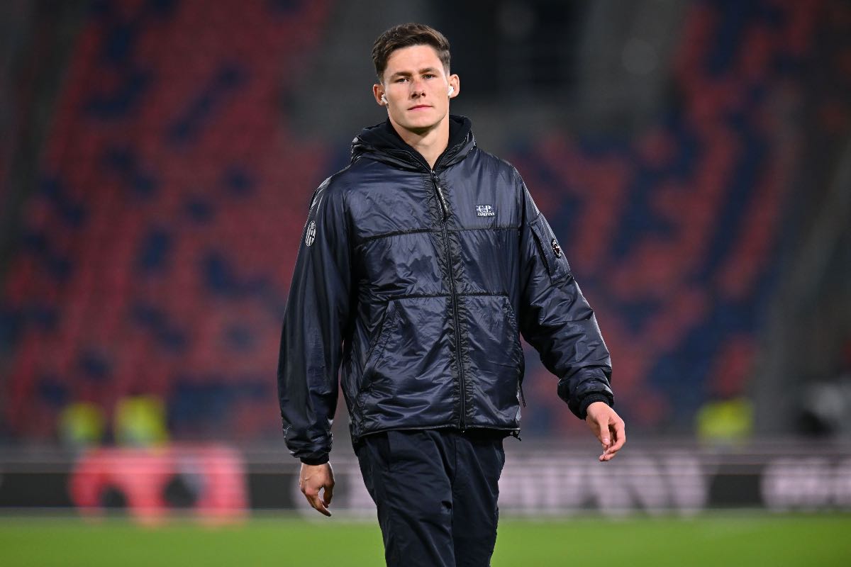 Martin Vitik prima di Bologna-Torino