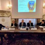 Marco Lollobrigida, Katia Serra, Massimo Proietto, Antonio Barracato e Gianfrancesco Cavaretta al Grand Hotel Majestic già Baglioni