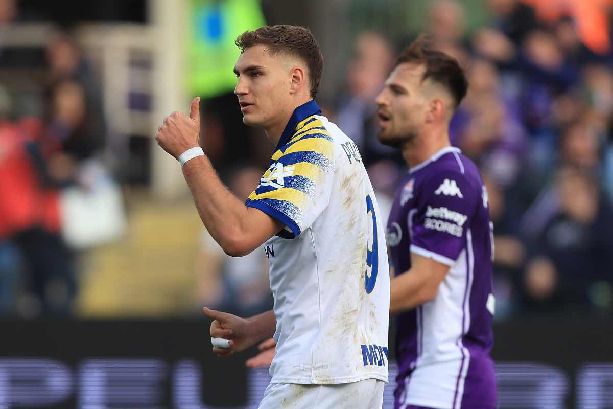 Mateo Pellegrino durante Fiorentina-Parma