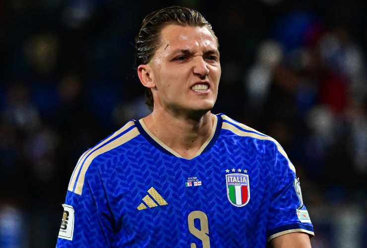 Mateo Retegui con la maglia dell'Italia