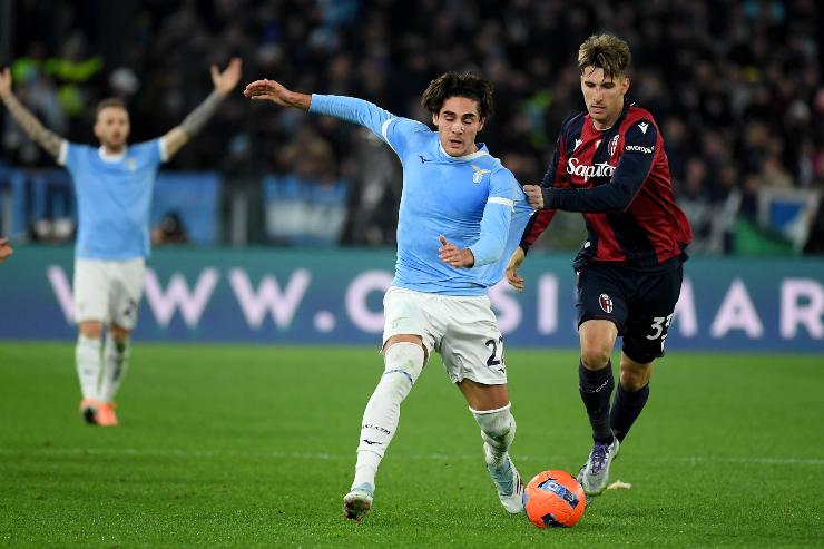 Matteo Cancellieri in azione